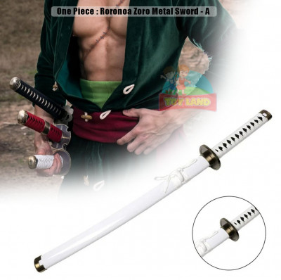 One Piece : Roronoa Zoro Metal Sword - A